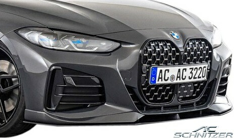 【M’s】 G23 G22 BMW 4シリーズ M-SPORT用 (2020y-) AC SCHNITZER フロントフリッパー + アンダーリップスポイラー ／／ FRP ACシュニッツァー エアロ セット カスタム ドレスアップ 社外 外装 パーツ 部品 改造 クーペ カブリオレ Mスポーツ M SPORT 5111322310 5111322320 159,500円