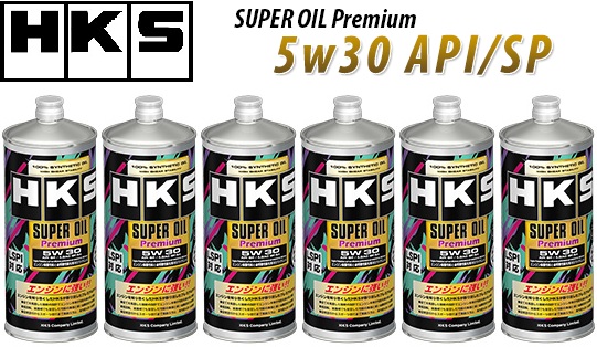 【M's】 HKS SUPER OIL Premium API SP/ILSAC GF-6A スーパーオイルプレミアム エンジンオイル 5W30 1L x 6缶 社外品 互換品 パーツ 部品 高性能 ハイパフォーマンス エッチ・ケー・エス エイチケイエス エッチケイエス エッチケーエス 52001AK144 52001-AK144｜エムズパーツshop　店 10,529円