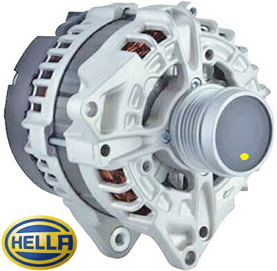 【M's】 W176 ベンツ Aクラス A180 A250 (2012.6-2018.5) HELLA オルタネーター ダイナモ 14V 150A 純正OEM 社外品 パーツ 部品 エンジン 電装品 補修 000-906-1903 000-906-0022 0009061903 0009060022 8EL011713551｜エムズパーツshop　店