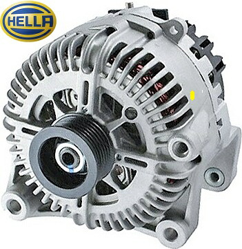 【M’s】 F10 F11 BMW 5シリーズ 523i 528i (2009y-2017y) HELLA オルタネーター ダイナモ 14V 210A 純正OEM パーツ 部品 ヘラ 純正同等品 社外品 電装品 補修 セダン ツーリング ワゴン 1231-7591-271 1231-7591-268 12317591271 12317591268