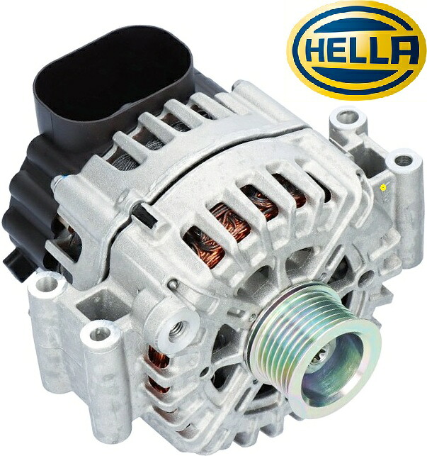 【M's】 E71 E72 F16 F86 BMW X6 xDrive50i M (2008y-) HELLA オルタネーター ダイナモ 12V 220A 純正OEM 社外 パーツ 部品 補修 社外品 エンジン 電装品 エックスシックス SAV SUV 1231-7603-782 1231-7603-779 12317603782 12317603779