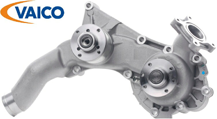 【M's】 W140 ベンツ Sクラス V12 M120 (1991.4-1998.10) VAICO ウォーターポンプ 社外 パーツ 部品 補修 エンジン 冷却 クーラントポンプ メルセデス S セダン クーペ 600SE 600SEC 600SEL S600 S600C 120-200-1101 120-200-0701 1202001101 1202000701|エムズパーツshop 店