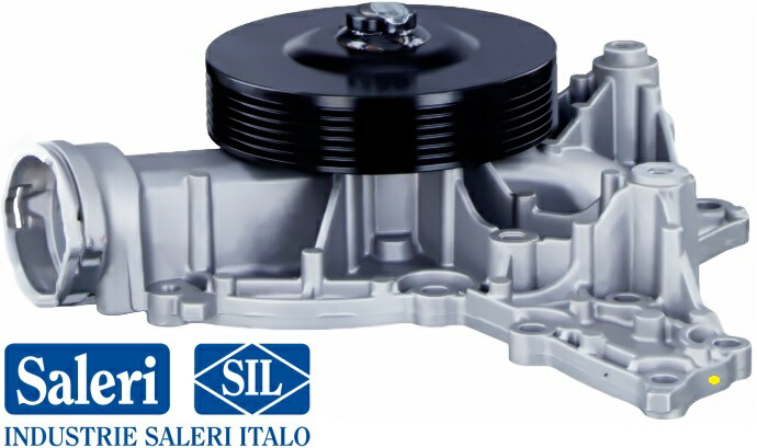 【M's】 W211 W212 C207 A207 ベンツ E550 Eクラス V8 (M273) SIL ウォーターポンプ 社外 互換 パーツ 部品 エンジン 補修 水回り SALERI ITALO メルセデス S211 S212 W207 セダン ワゴン クーペ カブリオレ 273-200-0201-80 273-200-0201 273200020180 2732000201 PA1415|エムズパーツshop 店