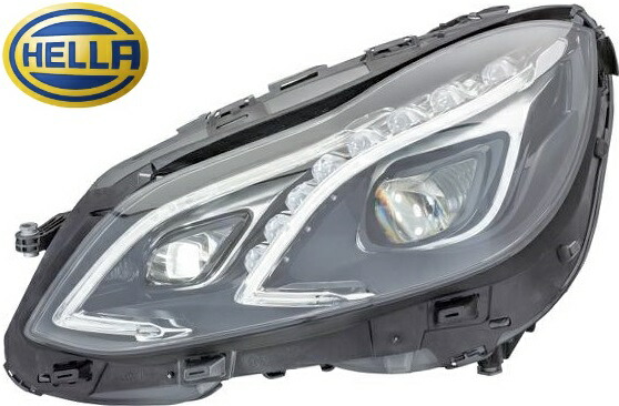 【M’s】 W212 S212 ベンツ AMG Eクラス 後期 (2013y-2016y) HELLA LED ヘッドライト ヘッドランプ 左側 L 左 片側 純正OEM ヘラ 純正同等品 社外 パーツ 部品 LEDハイパフォーマンスヘッドライト E220 E250 E300 E350 E400 E550 E63 セダン ワゴン 2128202539 212-820-2539