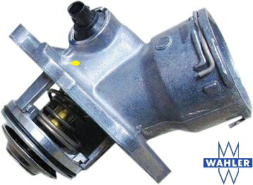 【M’s】 W164 Mクラス ML350 W251 Rクラス R350 ベンツ V6 (M272) BEHR サーモスタット サーモスタッド 100度開弁 (ガスケット付) 純正OEM 純正同等品 パーツ 部品 社外品 冷却 メルセデス ML M R 272-200-0415 272-200-0115 272-200-0015 2722000415 2722000115 2722000015
