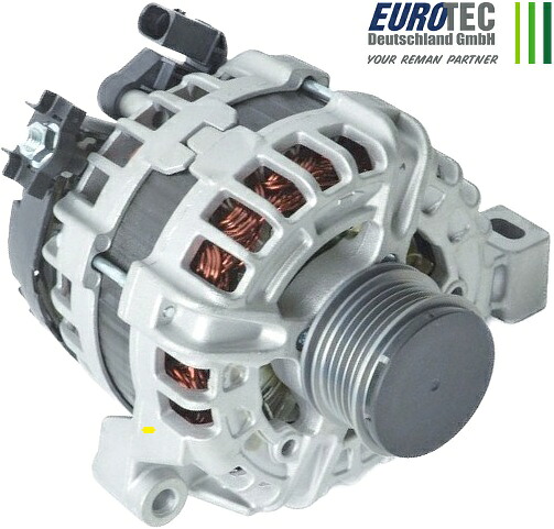 【M's】 ボルボ C30 V40 S40II C70II V50 EUROTEC オルタネーター ダイナモ 14V 150A 社外品 パーツ 部品 補修 電装品 エンジン VOLVO ユーロテック S40 C70 2.4 D3 D4 T4 T5 36001497 31288879 12090343