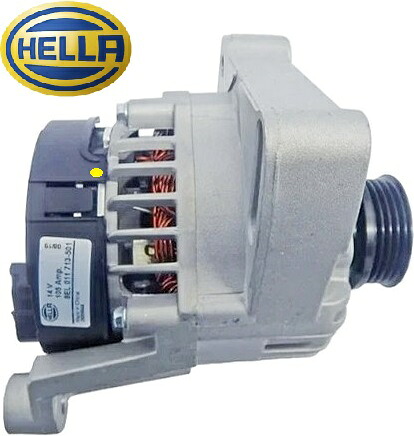 【M's】 アルファロメオ ミト 955 1.4 (2009y-2018y) HELLA オルタネーター ダイナモ 14V 105A 純正OEM パーツ 部品 エンジン 補修 ALFA ROMEO MITO アルファ 52003538 52003533 51727333 51859044 51859042 51700675 51700670 71784509 71784511 71796304 71799093|エムズパーツshop 店