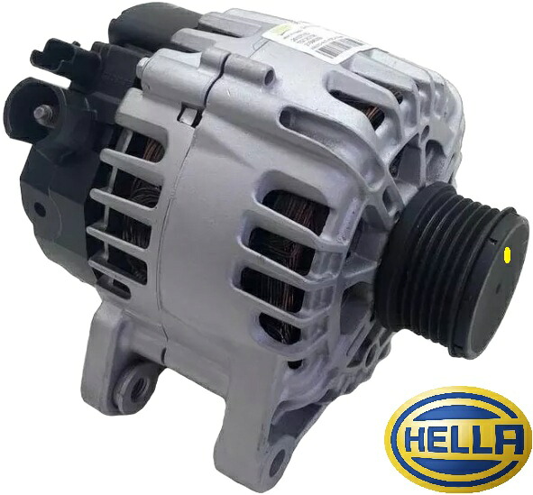 【M's】 CITROEN シトロエン C3 C4 DS3 DS4 (1.2L/1.6L) HELLA オルタネーター ダイナモ 120A 純正OEM ヘラ 社外 パーツ 部品 エンジン C3II C3III C4II エアクロス カクタス 9818677980 9810971880 9678099580 9670899580 1608064580 1619607980 1648232180 8EL011713601