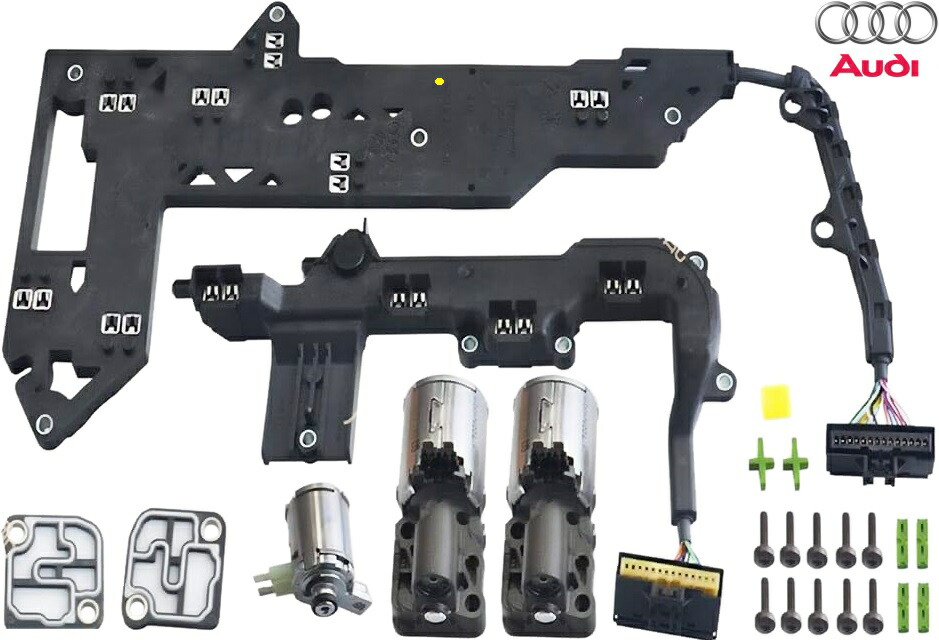 【M’s】 アウディ Q5 SQ5 8R FY (2008y-) 純正品 7速湿式 DSG トランスミッション メカトロニック リペアキット AUDI 正規品 パーツ 部品 ソレノイド メカトロニクス ケーブル ハーネス 本物 SUV 0B5-398-048C 0B5-398-048D 0B5-398-048 0B5398048C 0B5398048D 0B5398048