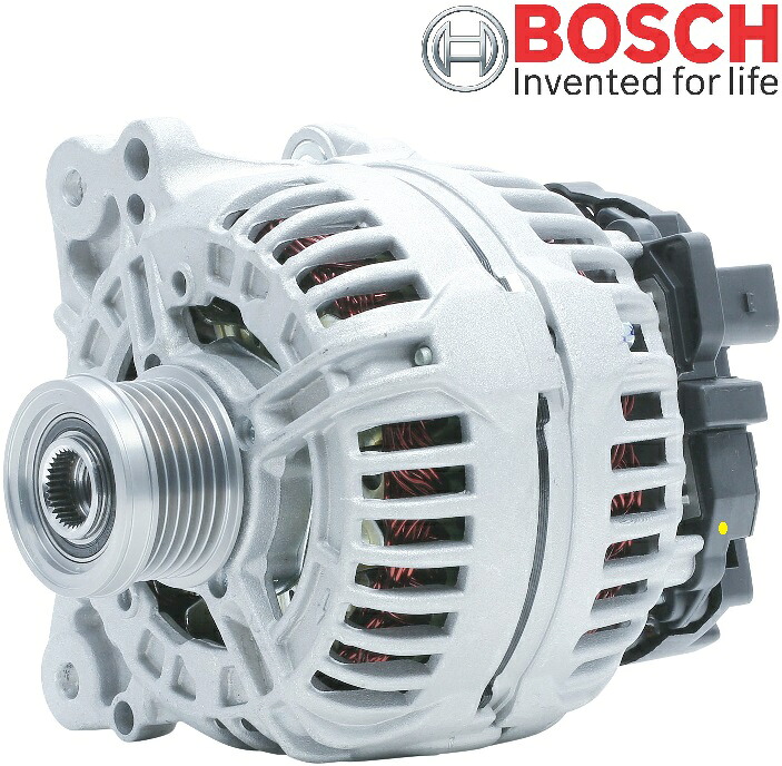 【M’s】 VW ザ・ビートル 16C ゴルフ6 5K ポロ 6R アウディ A1 8X A3 8V BOSCH オルタネーター ダイナモ 140A 純正OEM ボッシュ パーツ 部品 エンジン 補修 フォルクスワーゲン AUDI The Beetle GOLF6 POLO 03C-903-025F 03C-903-025FX 03C903025F 03C903025FX