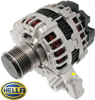 【M&rsquo;s】 ランドローバー レンジローバー イヴォーク (2012y-2018y) HELLA オルタネーター ダイナモ 14V 180A 純正OEM ヘラ 社外品 パーツ 部品 エンジン 補修 Land Rover Range Rover Evoque LR067840 LR028121 LR031027 8EL015637131｜エムズパーツshop　店