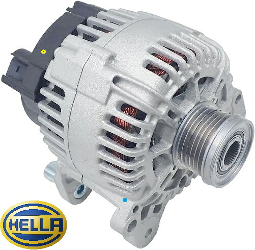 【M’s】 AUDI アウディ A1 8X A3 8P HELLA オルタネーター ダイナモ 110A OEM パーツ 部品 エンジン 補修 社外品 純正同等品 03C-903-023G 03C-903-023GX 03C903023G 03C903023GX