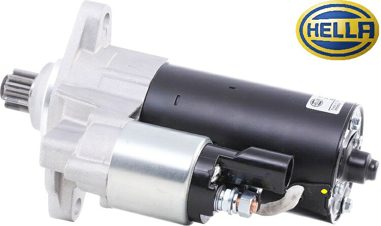 【M's】 VW トゥーラン 1T シロッコ 13 ジェッタ 1K HELLA スターターモーター セルモーター エンジンスターター OEM パーツ 部品 社外品 ヘラ 電装品 補修 フォルクスワーゲン TouranI Scirocco Jetta3 8EA012526191 02E911023H 02E911023HX 02E911023L 02E911023LX