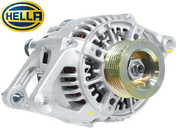 【M's】 クライスラー レバロン ボイジャー ES HELLA オルタネーター ダイナモ 90A OEM 社外 パーツ 部品 補修 エンジン 電装品 社外品 CHRYSLER LeBaron Voyager 8EL012429-661 8EL012429661 RL005685AB｜エムズパーツshop　店