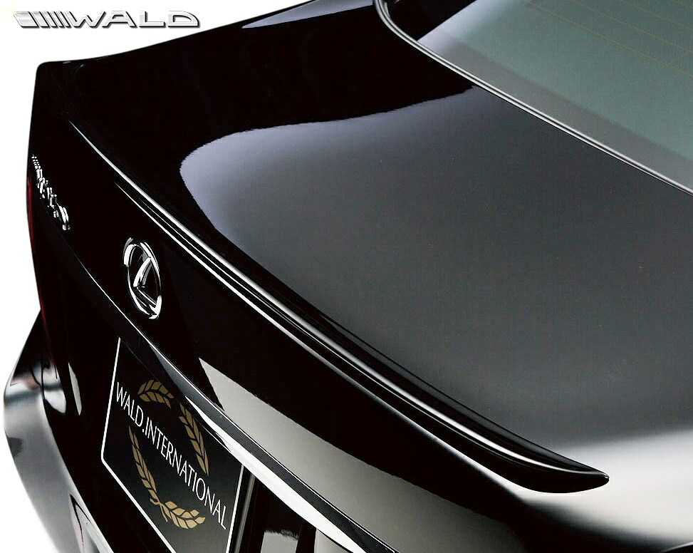 【M's】 レクサス 40系 LS600H LS600hL UVF45 UVF46 中期 (H21.9-H24.10) WALD EXECUTIVE LINE トランクスポイラー V1 ABS 未塗装 ヴァルド バルド LEXUS LS レクサスLS 40LS LS40 エアロ パーツ 部品 改造 外装 社外品 カスタム ドレスアップ リアスポイラー
