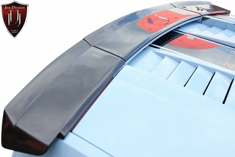 【楽天市場】【M's】 ランボルギーニ ガヤルド (2003y-2013y) JOB DESIGN NEOTENY リヤウィング 3P FRP ...