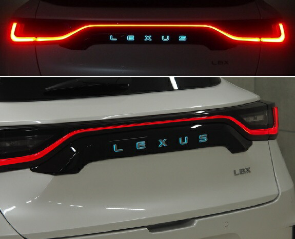 【M's】 LEXUS レクサス LBX MAYH10 MAYH15 (2023.11-) Junack LEDトランスワード イルミネーション リアエンブレム用 (ターコイズ) ジュナック 社外 パーツ 部品 外装 カスタム ドレスアップ エクステリア イルミ 新型 現行 レクサスLBX LTW-L1T-NA LTW-L1T-WH LTW-L1T-BK