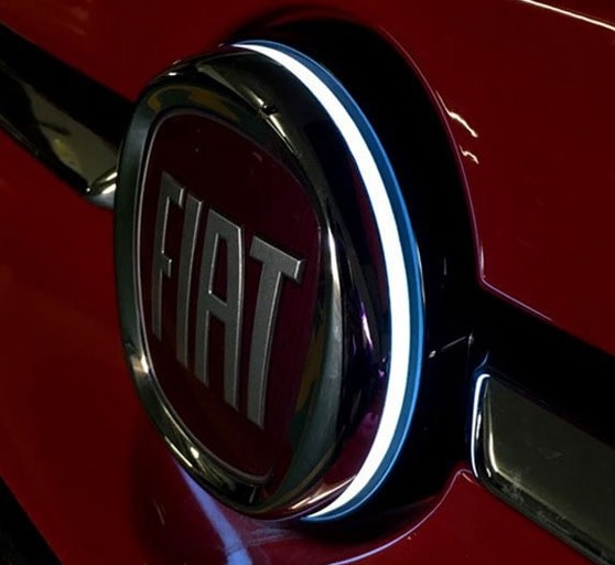【M’s】 FIAT フィアット500 312 (2007y-) GRU LEDエンブレム・マーカー (フロント用) パーツ 部品 社外品 外装品 カスタム ドレスアップ アッソインターナショナル ASSO INTERNATIONAL フィアット 500 前期 後期 フロント エンブレム イルミネイション