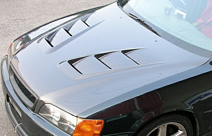 【M's】 トヨタ JZX100 チェイサー (1996y-2001y) First Molding スーパーボンネット エアロボンネット カーボンFRP エアロ パーツ 部品 ファーストモールディング 改造 外装 社外品 カスタム ドレスアップ エクステリア ボンネット フード TOYOTA CHASER 100チェイサー
