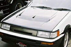 【M's】トヨタ カローラ レビン AE86 (1983.5-1987.5) First Molding エアロボンネット フルカーボン エアロ パーツ 部品 ファーストモールディング 改造 外装 社外品 カスタム ドレスアップ エクステリア ボンネット フード 旧型 旧式 旧車 ハチロク