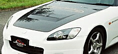 【M's】 ホンダ AP1 S2000 前期 F20C (1999.4-2003.9) First Molding エアロボンネット フルカーボン エアロ パーツ 部品 ファーストモールディング 改造 外装 社外品 カスタム ドレスアップ エクステリア ボンネット フード HONDA
