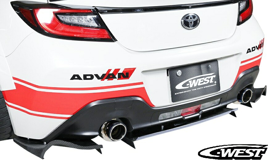 【M's】 トヨタ GR86 ZN8 (2021.10-) C-WEST リアディフューザー CFRP カーボン シーウエスト エアロ パーツ 部品 新型 現行型 外装 社外品 改造 カスタム ドレスアップ エクステリア TOYOTA ジーアールハチロク レース サーキット リヤ ディフューザー CZN801A-RDCF 87,725円