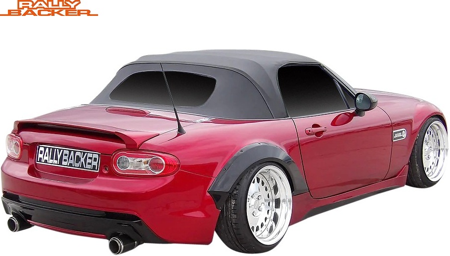 【M's】マツダ MX-5 NC ロードスター (2005.8-2015.5) RALLY BACKER リアバンパー FRP 未塗装 ラリーバッカー エアロ パーツ 部品 外装 社外品 改造 カスタム ドレスアップ エクステリア スパーククラフト エアロキット MAZDA MX5 NCロードスター バンパー|エムズパーツshop 店