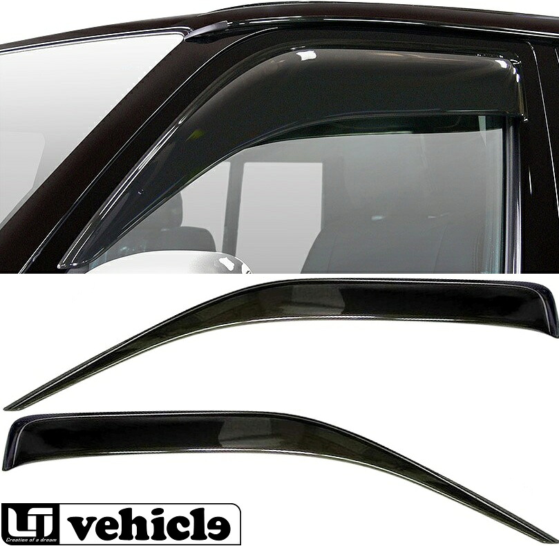 【M's】 200系 レジアスエース (2004y-2020y) UIVehicle フロント ワイドバイザー ドアバイザー サイドバイザー 左右 ユーアイビークル UI-Vehicle パーツ 部品 外装品 エクステリア 社外品 カスタム トヨタ TOYOTA 200レジアスエース 200 REGIUSACE 1900004691