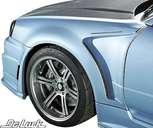 【M's】 日産 R34 スカイライン GT-R BNR34 (1999.1-2002.12) Do-Luck フロントエアロフェンダー 左右 FRP 未塗装 ドゥーラック エアロ パーツ 部品 改造 外装 社外 Do Luck DoLuck ドゥラック カスタム NISSAN SKYLINE GTR 34GTR 34GT-R R34GTR R34GT-R フェンダー 20657｜エムズパーツshop　店