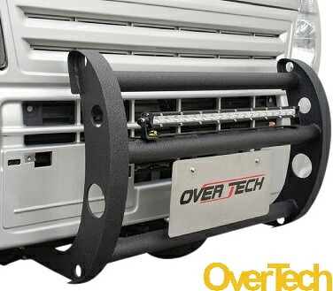 【M's】 日産 NT100 クリッパートラック DR16T (2013.12-) OverTech フロント ワイルドプッシュバー 社外 オーバーテック パーツ 部品 外装 カスタム ドレスアップ エクステリア NISSAN ニッサン バンパーガード Over Tech NT100クリッパー WLDPBDA16