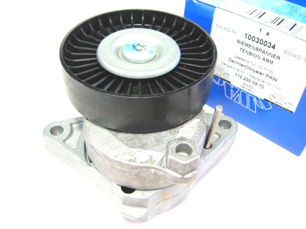 ベンツ W220 W210 W215 W202 W208 W463 W163 R230 R129 R170 M112 V6エンジン M113 V8エンジ 他 純正品 ベルトテンショナー 1122000970 112-200-0970 新品