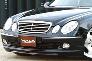 【M's】W211 ベンツ Eクラス（-06y セダン） WALD Executive Line フロントスポイラー（FRP製） // BENZ ヴァルド バルド エグゼクティブライン F 未塗装 新品