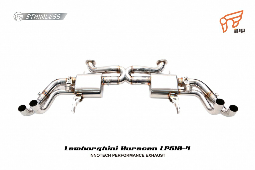 【M's】Lamborghini ウラカン LP610-4 / LP580-2 用 Innotech Performance Exhaust社製 可変バルブマフラー ランボルギーニ Huracan イノテック LP610_1 社外品 希少 IPE 高品質 エムズ 大人気 新品