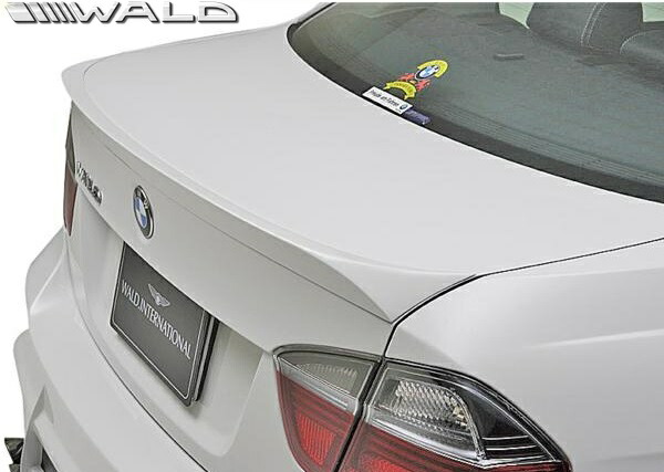 【M's】E90 BMW 3シリーズ 前期 (2005y-2008y) WALD SPORTS LINE トランクスポイラー／／セダン FRP ヴァルド バルド ウイング エアロ 未塗装 受注生産品 320i 323i 325i 330i 335i
