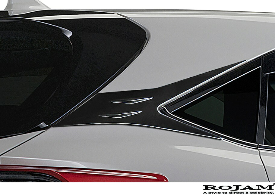 【M's】トヨタ ハリアー 60系 前期 後期(2014/1-2020/5) ROJAM IRT GENIK リアクォーターガーニッシュ HARRIER ZSU60 AVU65W ZSU6 AVU65 ASU6 ABS ロジャム アイアールティー ジェニック 60ハリアー ハリアー60 未塗装 受注生産品 20-rqg-ha60 20rqgha60