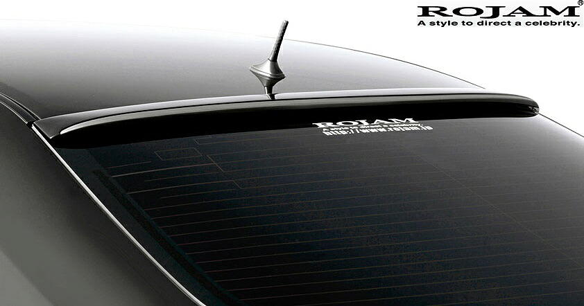 【M's】トヨタ クラウン 200系 GRS2 前期 (2008/2-2012/12) ROJAM IRT ルーフスポイラー／／FRP ロジャム アイアールティー エアロ ウイング 20クラウン 200クラウン クラウン20 クラウン200 CROWN アスリート 未塗装 受注生産品