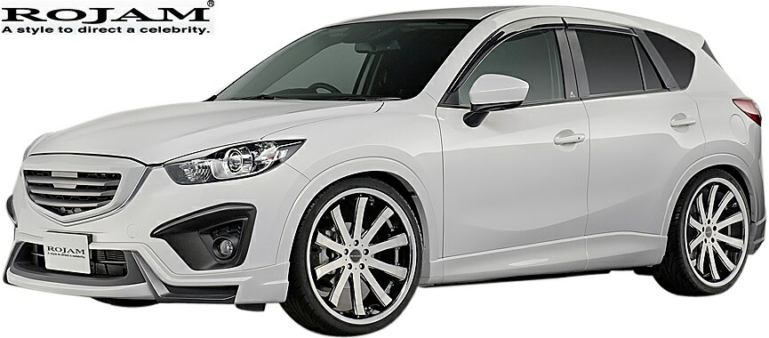 【M's】マツダ CX-5 (2012/2-2016/12) ROJAM IRT エアロ 2点キット(F+R) FRP 未塗装 ロジャム アイアールティ エアロ 前後エアロ フルエアロ エアロセット エアロキット MAZDA KEE KE2 KE5 CX5 C-X5 未塗装 受注生産品 21-fs-cx5ke 21-rs-cx5ke