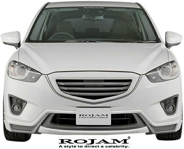 【M's】マツダ CX-5 (2012/2-2016/12) ROJAM IRT フロントリップスポイラー FRP ロジャム アイアールティ エアロ 前エアロ フロントスポイラー バンパー MAZDA KEE KE2 KE5 CX5 C-X5 未塗装 受注生産品 21-fs-cx5ke 21fscx5ke