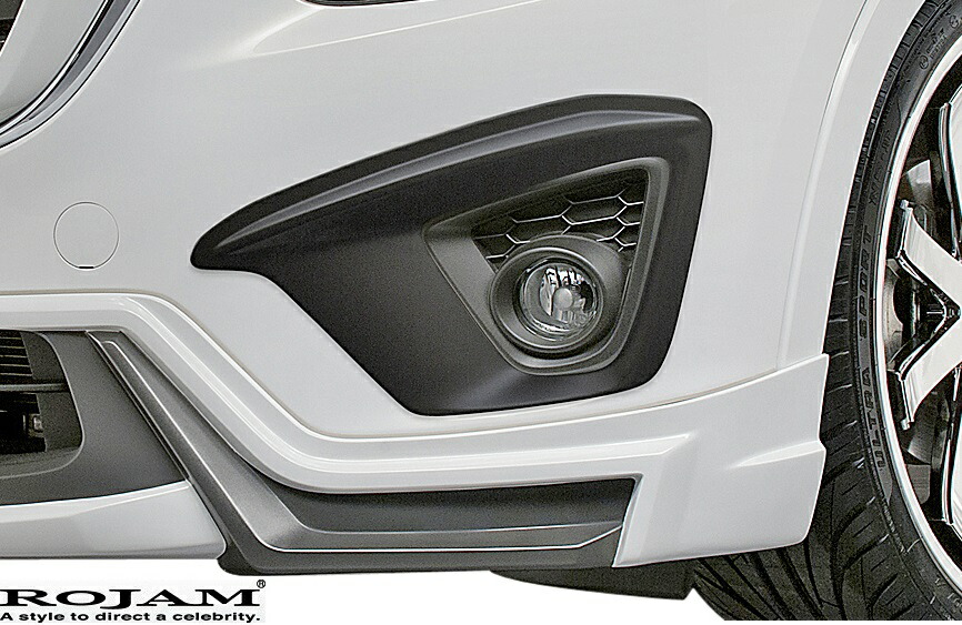 【M's】マツダ CX-5 (2012/2-2016/12) ROJAM IRT フォグアタッチメント 左右／／ABS ロジャム アイアールティ エアロ MAZDA KEE KE2 KE5 CX5 C-X5 未塗装 受注生産品 20-fa-cx5ke00 20facx5ke00