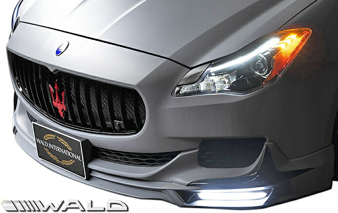 超人気新品 クアトロポルテ M S マセラティ 13y 17y Quattroporte Maserati Ledフォグ デーライト デイライト エアロ バルド ヴァルド Ledランプ付 未塗装 フロントスポイラー Line Executive Wald 外装 エアロパーツ Indonesiadevelopmentforum Com
