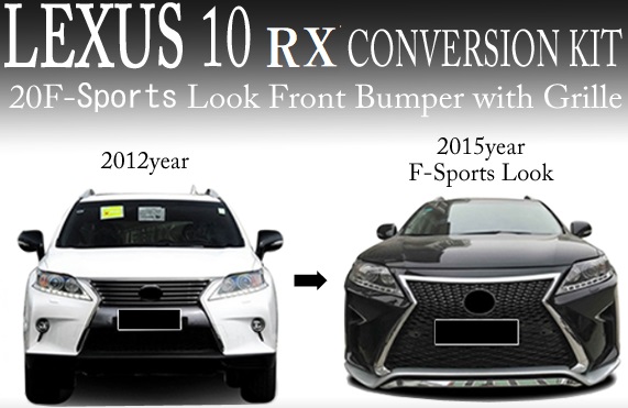 楽天市場 M S レクサス Rx 10系 12y 15y 後期 系ルック Fスポーツ スピンドル フロントバンパーセット Lexus 未塗装 社外品 Rx270 Rx350 Rx450h レクサスrx スピンドルグリル仕様 エムズパーツshop 楽天市場店