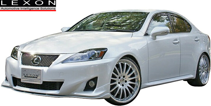 【M's】レクサス 20系 IS/IS-C Fスポーツ (2010/08-2014/05) LEXON フロントリップスポイラー／／FRP製 LEXUS IS GSE20 GSE21 IS250 IS250C IS350 IS350C レクソン エアロ エアロパーツ レクサスIS レクソンIS 20 F-SPORT IS20 20IS 社外品 未塗装 ※要適合確認