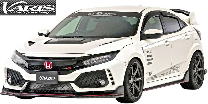 楽天市場 M S ホンダ シビック Type R Fk8 17 9 Varis フロントリップスポイラー Frp製 バリス エアロ エアロパーツ Honda Civic タイプr フロントスポイラー 社外品 未塗装 エムズパーツshop 楽天市場店