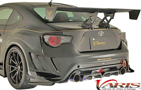 新品　86後期　Varis リアバンパー+カーボンエアシュラウド 楽天市場】86 ZN6 後期 ARISING-II エアシュラウド(バリスリア