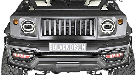 【M's】スズキ ジムニー ジムニーシエラ (H30.8-) WALD Black Bison ジャパメリカーナグリル ABS製 未塗装 ヴァルド バルド ブラックバイソン フロントグリル パルテノングリル エアロ 縦フィン SUZUKI JIMNY 新型 東京オートサロン2019 SUV部門 最優秀賞|エムズパーツshop 店