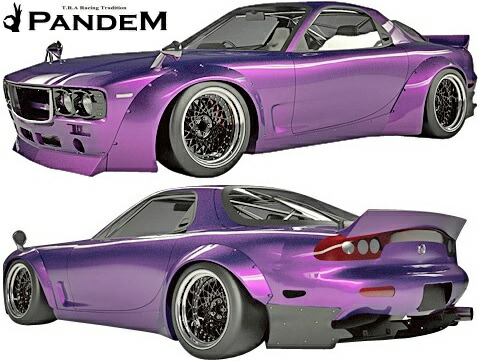 楽天市場】【M's】マツダ RX-7 FD3S (1991y-2002y) PANDEM BOSS ワイド 