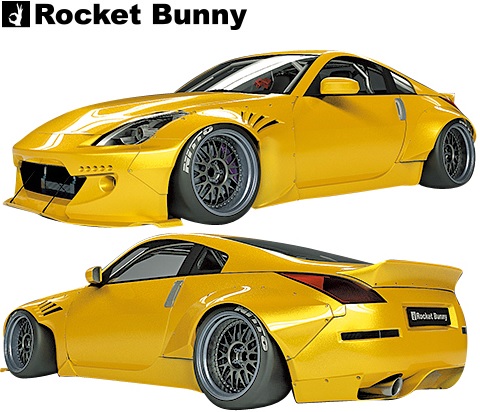 楽天市場】【M's】日産 Z33 フェアレディZ (2002y-2008y) Rocket Bunny 