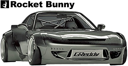 楽天市場】【M's】マツダ RX-7 FD3S (1991y-2002y) Rocket Bunny