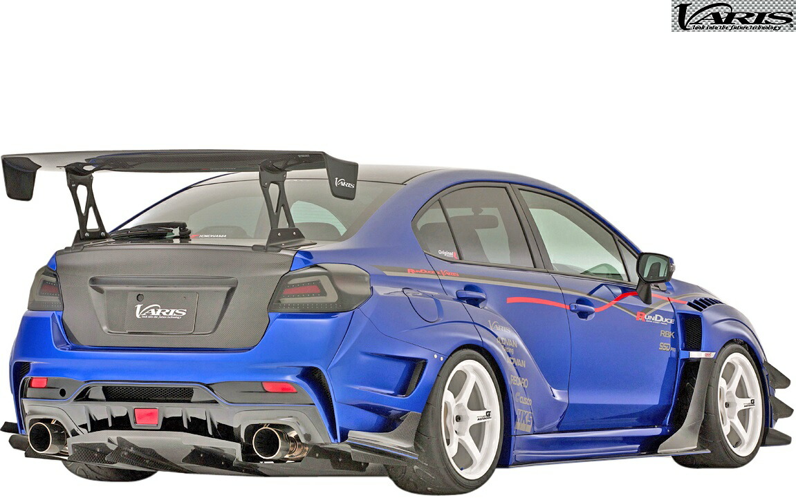 楽天市場 M S スバル Wrx Sti S4 Vab Varis リアバンパー Frp製 バリス エアロ エアロパーツ バンパー リヤバンパー リアスポイラー Subaru Vasu 9 Vasu9 エムズパーツshop 楽天市場店