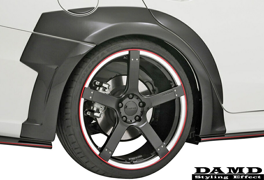 【M's】スバル レヴォーグ VMG/VM4 (2014/6-) DAMD progressive リアオーバーフェンダーパネル 左右 FRP ダムド プログレッシブ SUBARU LEVORG エアロ リヤオーバーフェンダーパネル リアオーバーフェンダー ワイドフェンダー オーバーフェンダー フェンダー｜エムズパーツshop　店